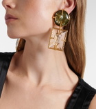 Saint Laurent Cassandre clip-on earrings