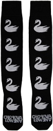 Chopova Lowena Black Swan Long Socks