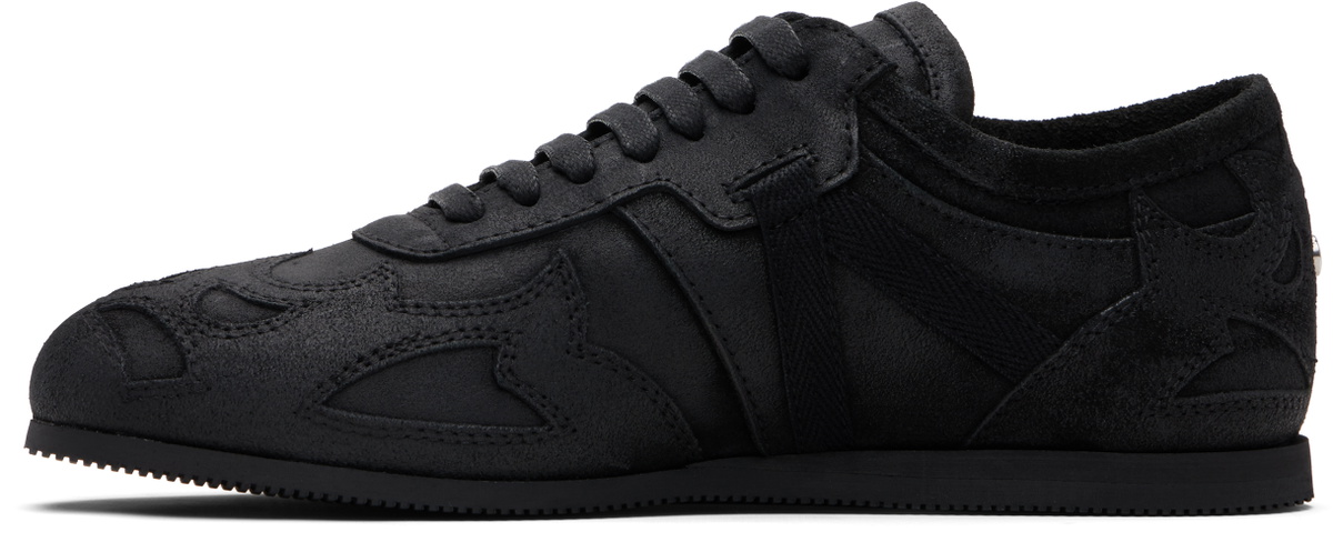 Ann Demeulemeester Black Milton Low-Top Boxing Sneakers