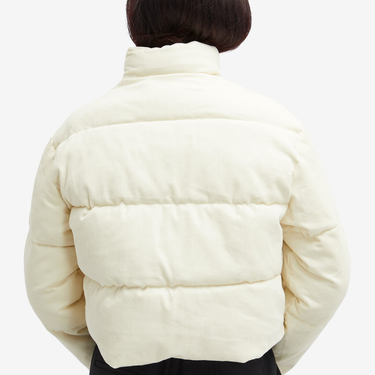 4th & Reckless Women's Arna Cord Puffer Jacket in Cream