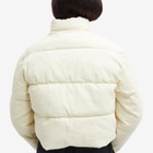 4th & Reckless Women's Arna Cord Puffer Jacket in Cream