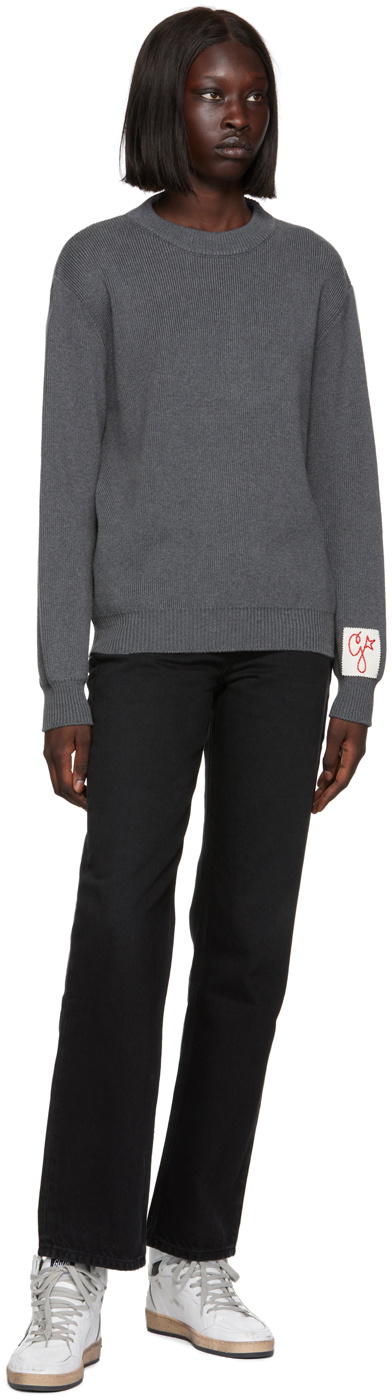 Golden Goose Gray Patch Sweater