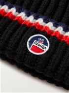 Fusalp - Griaz Logo-Appliquéd Ribbed Wool Beanie