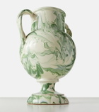 Cabana Marbled ceramic vase