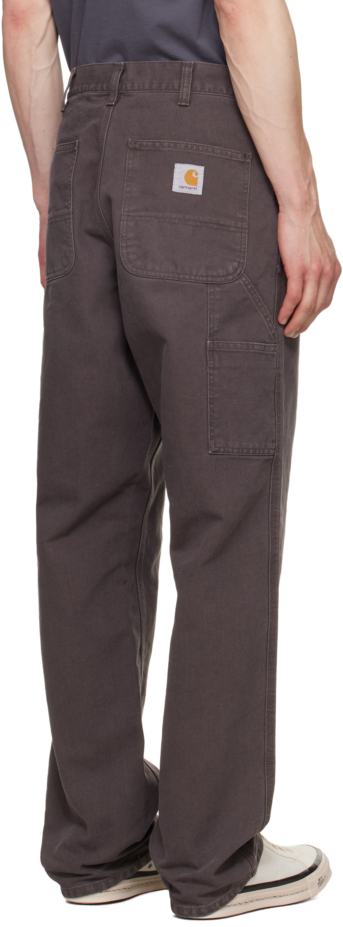 Carhartt Work In Progress Brown Single Knee Trousers