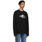 ADER error Black T-914 Long Sleeve T-Shirt