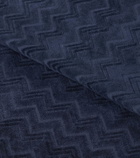 Missoni Chalk set of 2 zigzag cotton terry towels
