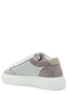 Cleens Luxor Panelled Woven Sneakers White