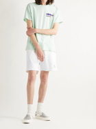 PASADENA LEISURE CLUB - Leisure Logo-Appliquéd Cotton-Jersey Shorts - White - S