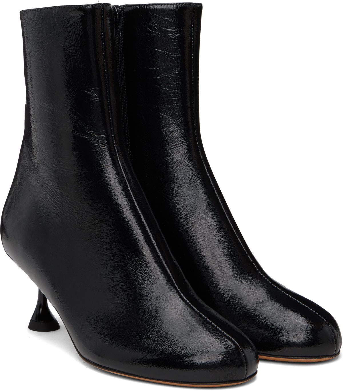 靴 proenza schouler Proenza Schouler Slash Tie Sandals in Capretto Leather