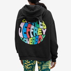 Charles Jeffrey Women's Printed Logo Ears Hoodie in Black Print