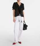 Dorothee Schumacher Dancing Dots polka-dot georgette blouse