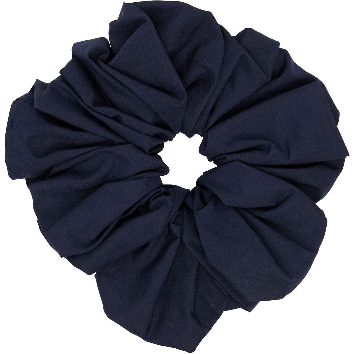 Maryam Nassir Zadeh Navy Camellia Scrunchie