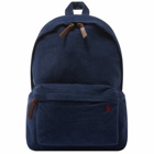 Polo Ralph Lauren Men's Corduroy Backpack in Newport Navy