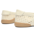 Adidas Women's Taekwondo Mei Ballet W Sneaker in Cream White/Cream White/Gum