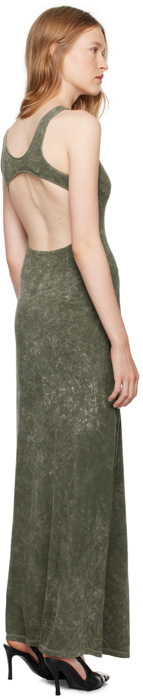 Diesel Green D-Avena-P1 Maxi Dress