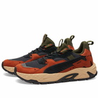 Puma Men's RS-Trck Outdoor Sneakers in Puma Black/Apple Cider