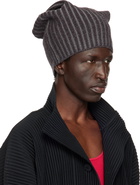 HOMME PLISSÉ ISSEY MIYAKE Brown Ronan Bouroullec Edition RB_Drawing Beanie