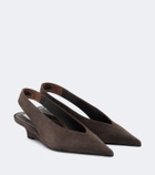 Toteme Suede wedges