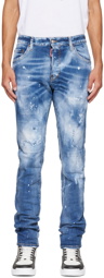 Dsquared2 Blue Bleached Cool Guy Jeans