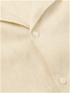 Paul Smith - Convertible-Collar Linen Shirt - Neutrals