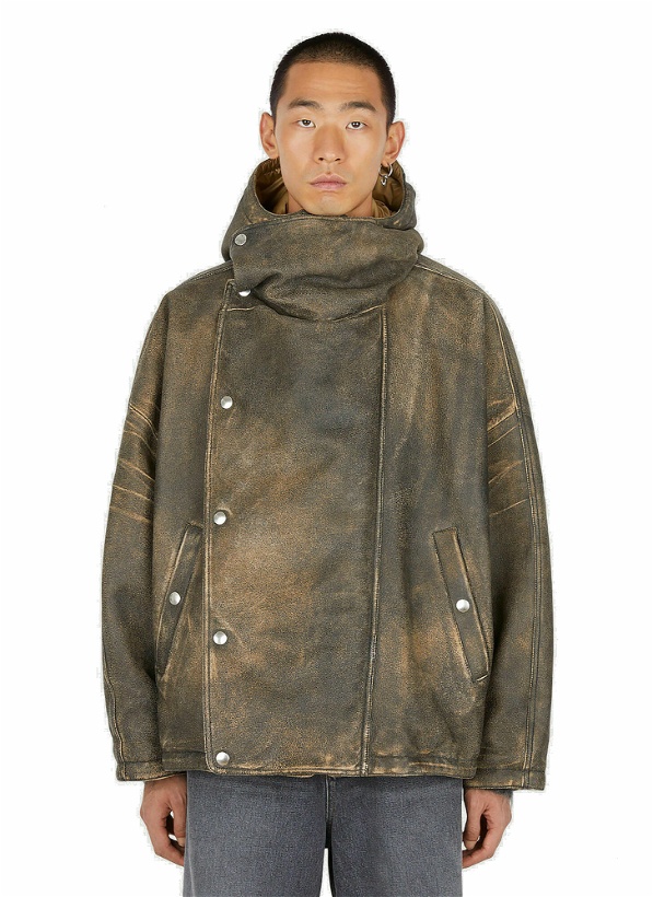 Photo: L-Luca Hooded Jacket in Brown