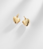 Roxanne First Puffy Heart 14kt gold (585/1000) drop earrings