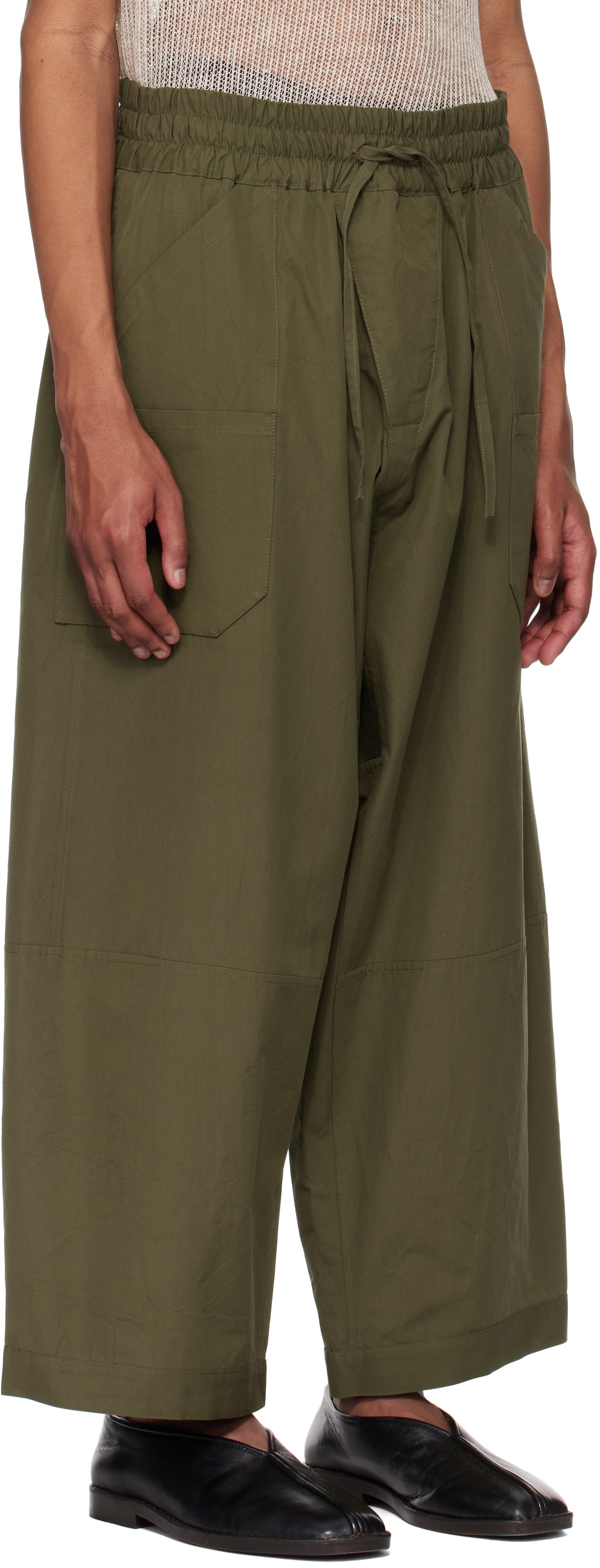 Jan-Jan Van Essche Khaki #86 Trousers Jan-Jan Van Essche