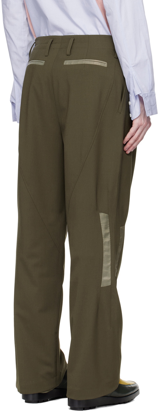 Kiko Kostadinov Khaki Orson Trousers Kiko Kostadinov