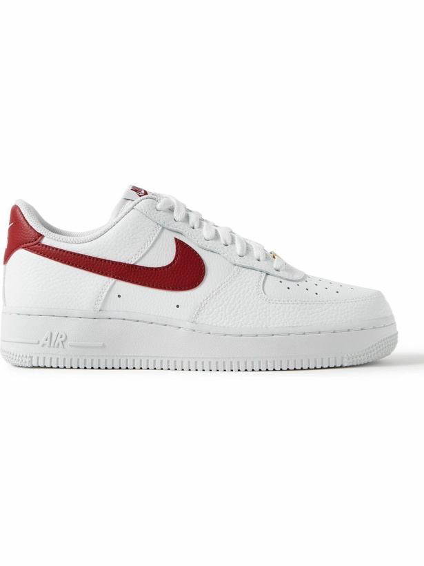 Photo: Nike - Air Force 1 '07 Leather Sneakers - White