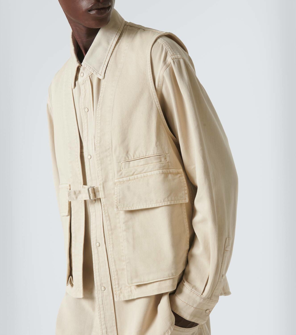 Lemaire Cotton twill vest