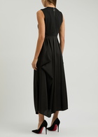 High In Love With Stretch-jersey Maxi Dress Black