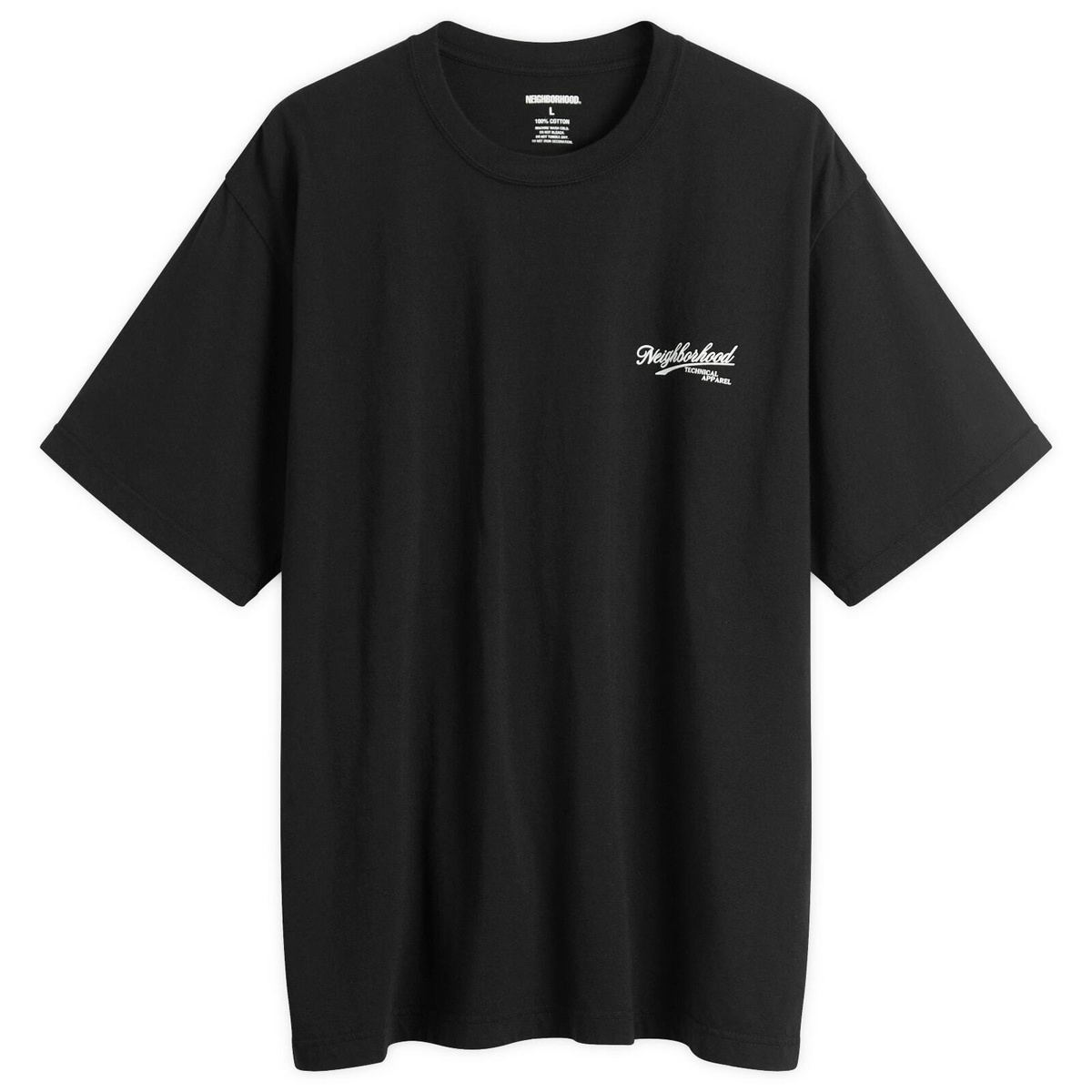 Neighborhood - Printed Mesh T-Shirt - Black Neighborhood