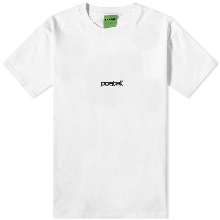 Photo: POSTAL Men's Mini Logo T-Shirt in White