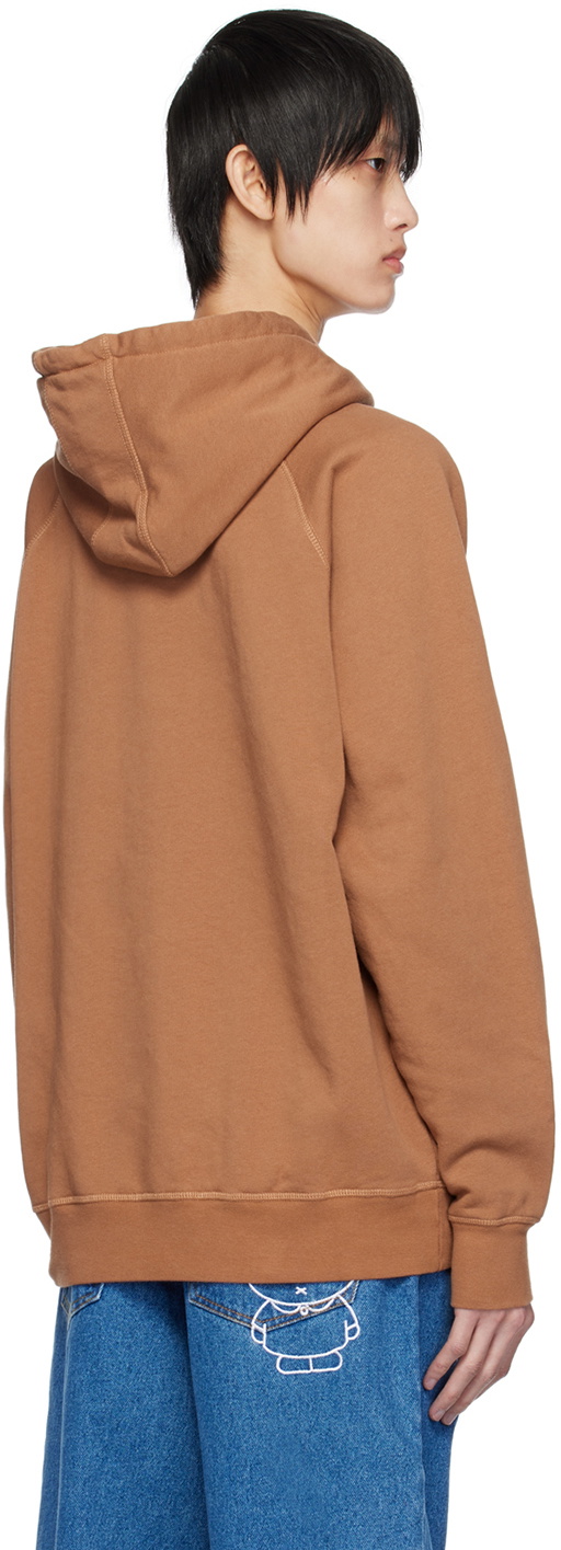 Pop Trading Company Brown Calling Hoodie