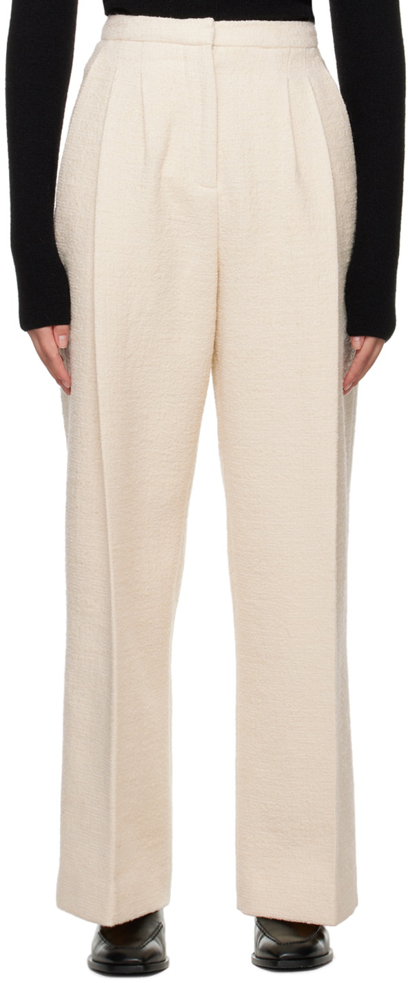 Mark Kenly Domino Tan Off-White Priscilla Trousers