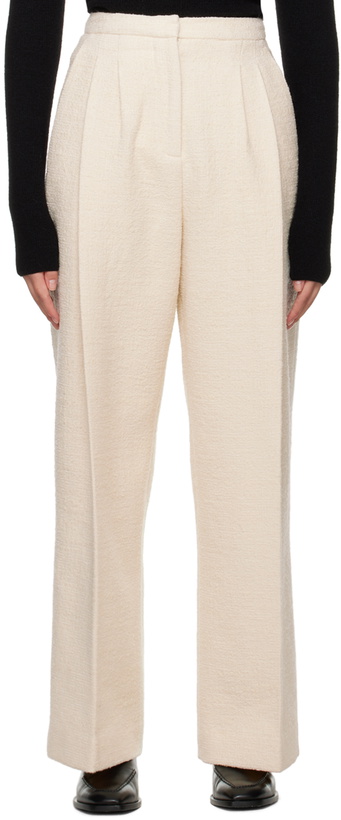 Photo: Mark Kenly Domino Tan Off-White Priscilla Trousers