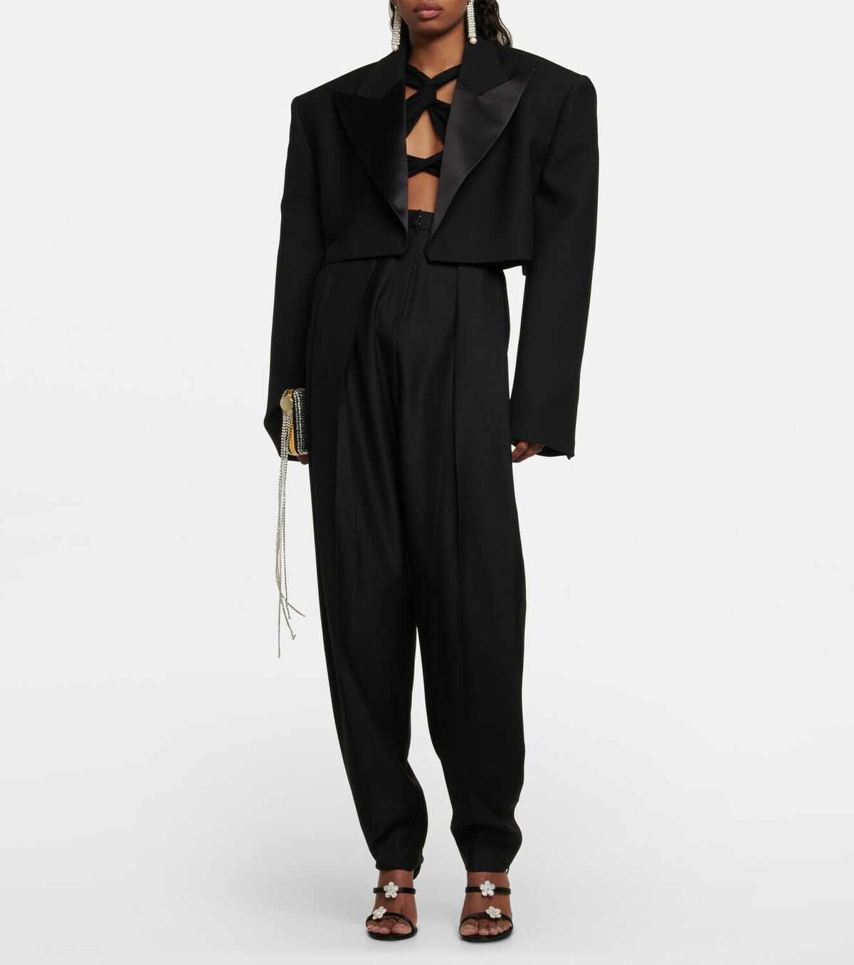 アウターその他 MAGDA BUTRYM Woman Blazer Black 260920 BLACK Magda Butrym Outlet: Jacket woman - Black | Magda Butrym