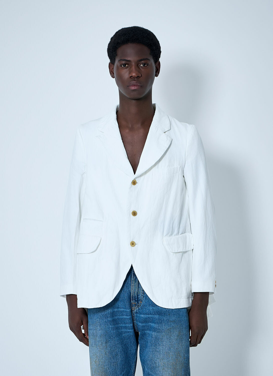 Comme Des Garçons Homme Plus Double-Breasted Blazer