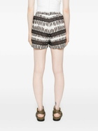 Maison La Plage Brown Kenya Linen Mini Shorts