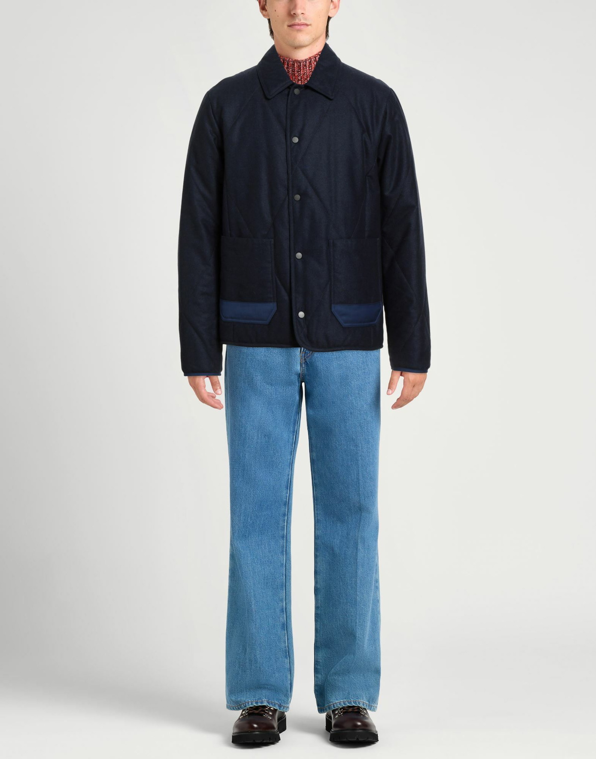 Sease Mens Puffer in Navy