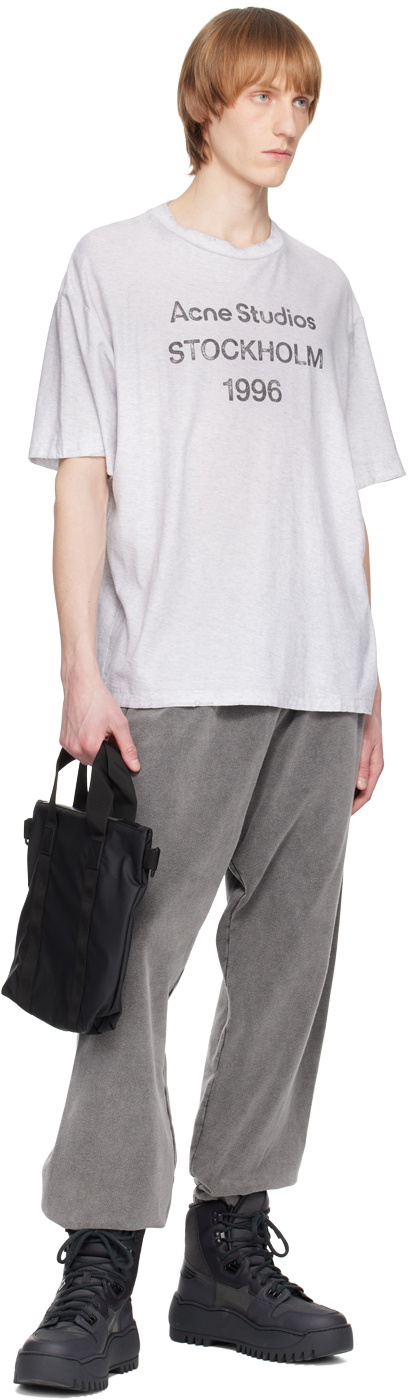 RAINS Black Mini Tote