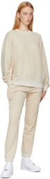 COTTON CITIZEN Beige Brooklyn Oversized Sweatshirt