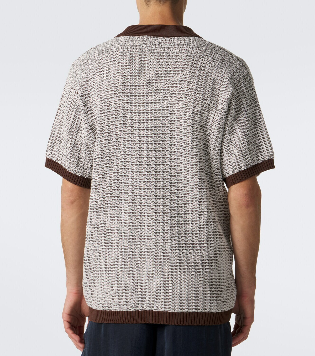 Frescobol Carioca Pinto crochet cotton shirt