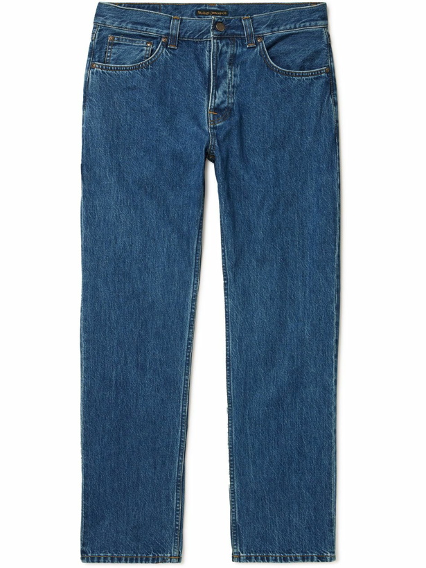 Photo: Nudie Jeans - Rad Rufus Straight-Leg Jeans - Blue