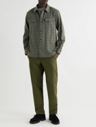 A.P.C. - Leo Checked Cotton-Blend Shirt - Green