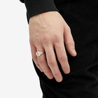 TwoJeys Men's Liberty Ring in Silver