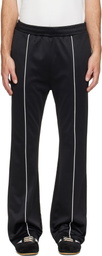 Diesel Black Contrast Piping Track Pants