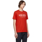 Kenzo Red Classic Logo T-Shirt