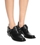 Paco Rabanne - Moto leather ankle boots